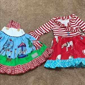 Girl size 2 dresses (2 dresses)